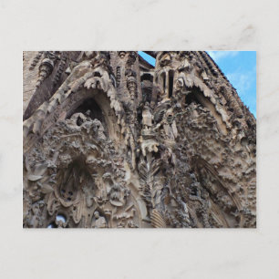 Carte Postale Sagrada Familia, Nativity Façade - Barcelona Photo