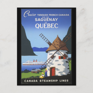 Carte Postale Saguenay