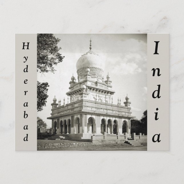Carte Postale Saidani Ma Tomb Hyderabad Inde (Devant)