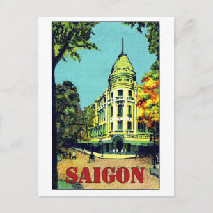 Carte Postale Saigon, Ho chi minh, Vietnam, voyage vintage