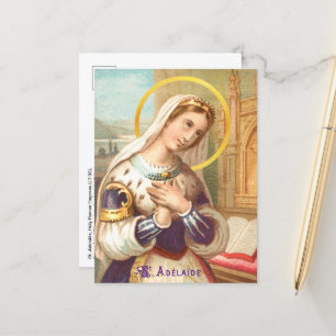 Carte Postale Saint-Adélaïde, impératrice romaine (LT 03)