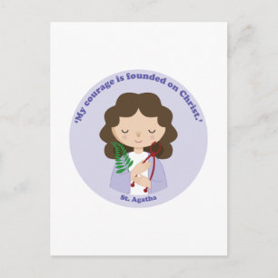 Carte Postale Saint Agatha
