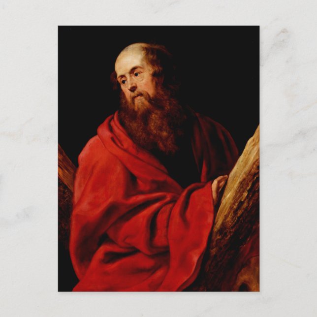 Carte Postale Saint Andrew par Peter Paul Rubens (Devant)