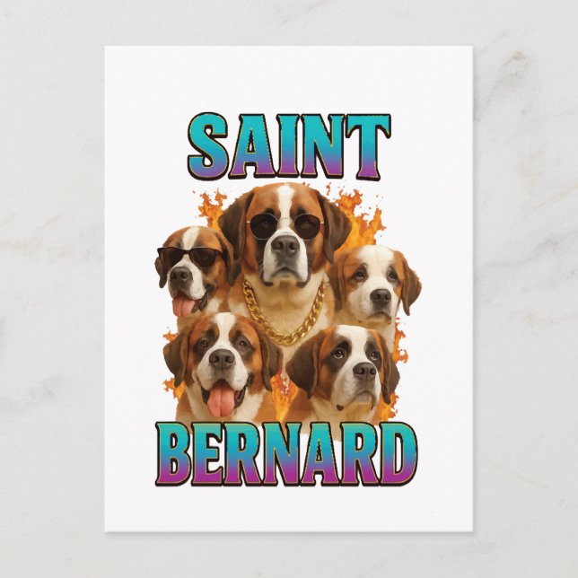 Carte Postale Saint-Bernard  (Devant)