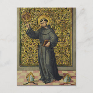 Carte Postale Saint-Bernardino de Sienne