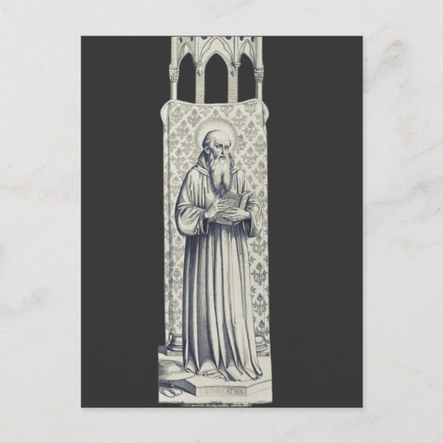 Carte Postale Saint Bonaventure, Ph.D. (Devant)