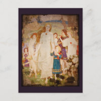 Saint Brigid en tant que jeune mariée