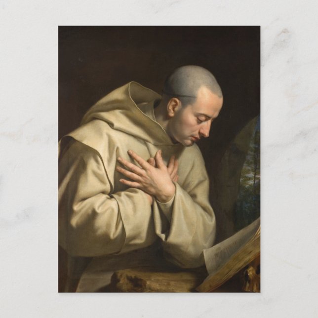 Carte Postale Saint Bruno par Philippe de Champaigne (Devant)