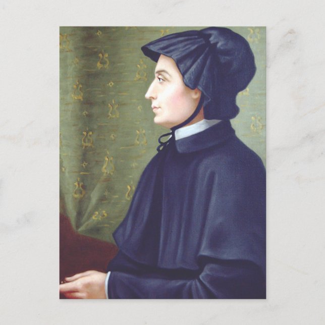 Carte Postale Saint Elizabeth Ann Seton (Devant)