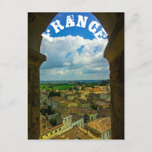 Carte Postale Saint-Émilion France Architecture Française Girond