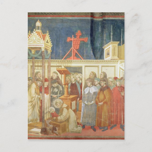 Carte Postale Saint François d'Assise (Devant)
