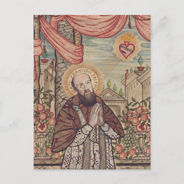 Carte Postale Saint François de Sales Evêque de Genève (Devant)
