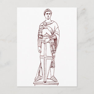 Carte Postale Saint George de Donatello - Sculpture de la Renais