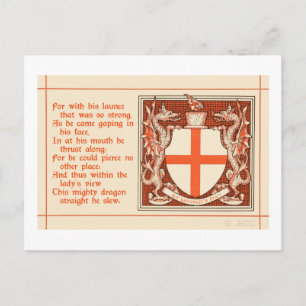 Carte Postale Saint George's Day
