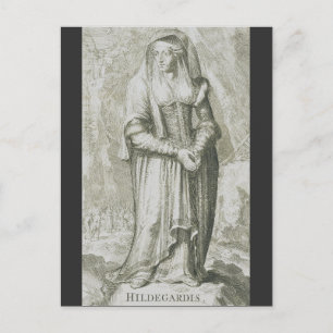 Carte Postale Saint Hildegard de Bingen