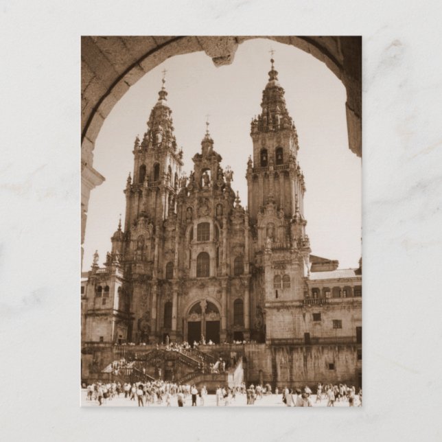 Carte Postale Saint Jacques de Compostelle (Devant)