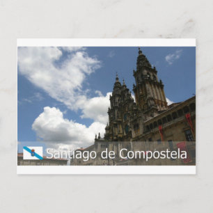 Carte Postale Saint Jacques de Compostelle, Espanha