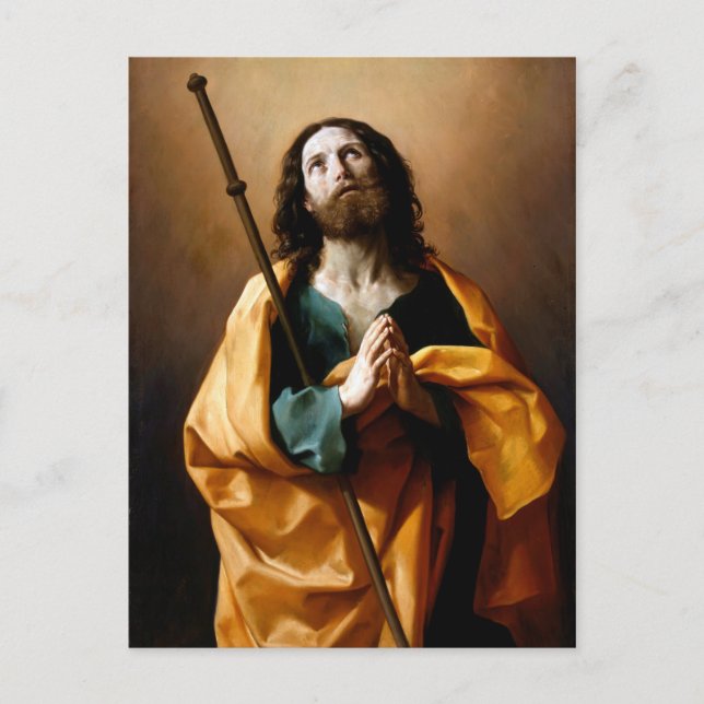 Carte Postale Saint Jacques le Grand par Guido Reni (c 1638) (Devant)