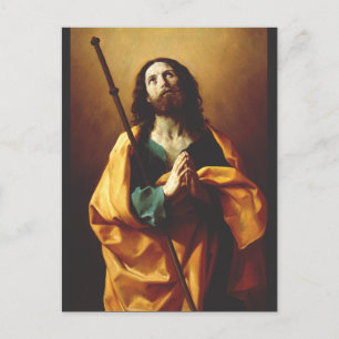 Carte Postale Saint Jacques le Majeur par Guido Reni Art
