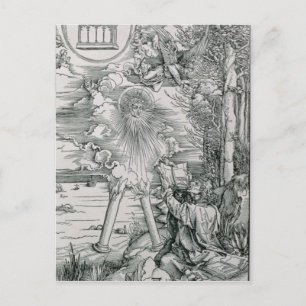 Carte Postale Saint-Jean dévorer le livre