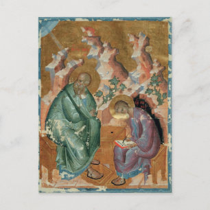 Carte Postale Saint Jean l'évangéliste par Andrei Rublev