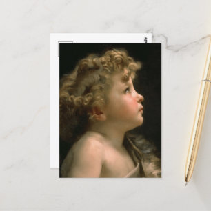 Carte Postale Saint John Baptist enfant par William Bouguerea