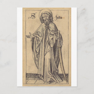 Carte Postale saint Jude Thaddée l'Apôtre et frère de Jésus