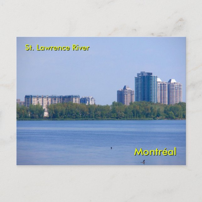 Carte Postale Saint-Laurent (Devant)