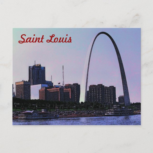 Carte postale Saint Louis (Devant)