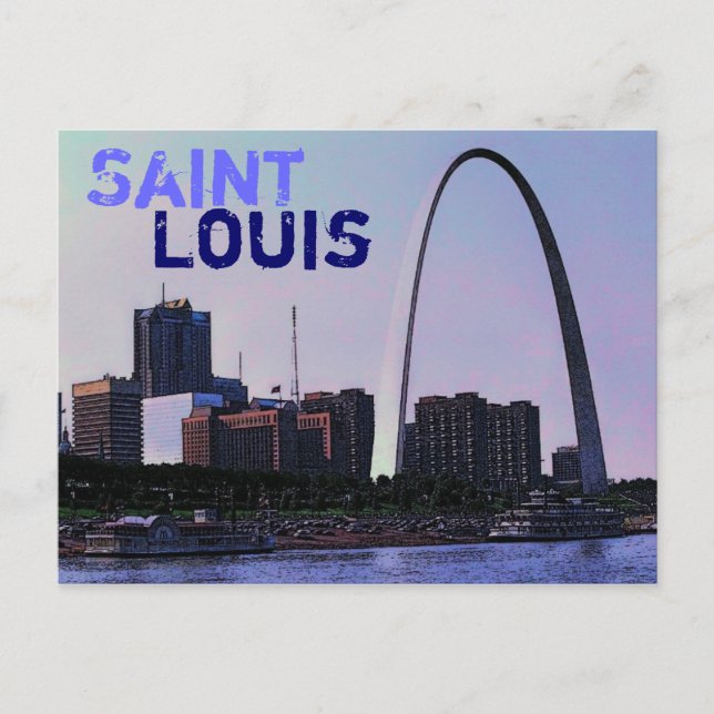 Carte postale Saint Louis (Devant)