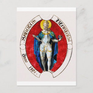 Carte Postale Saint Louis IX Roi de France