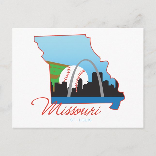 Carte Postale Saint Louis Missouri (Devant)
