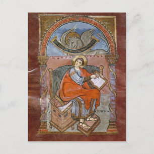 Carte Postale Saint Luc, de l'Évangile de Saint Riquier