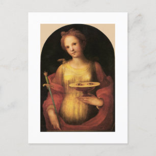 Carte Postale Saint Lucy par Domenico Beccafumi, 1521