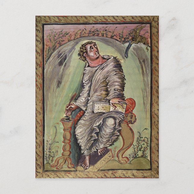 Carte Postale Saint Marc à son bureau (Devant)