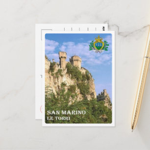 Carte Postale Saint-Marin - Les deux Tours -