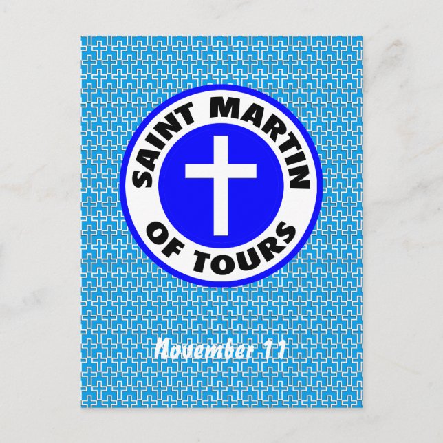 Carte Postale Saint Martin de Tours (Devant)