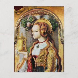 Carte Postale SAINT MARY MAGDALENE Parchment