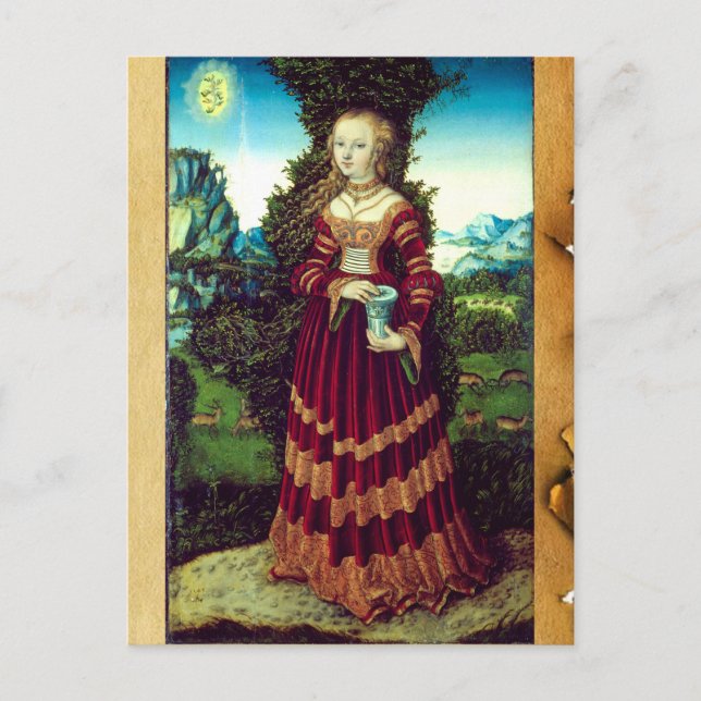 Carte Postale SAINT MARY MAGDALENE Parchment (Devant)