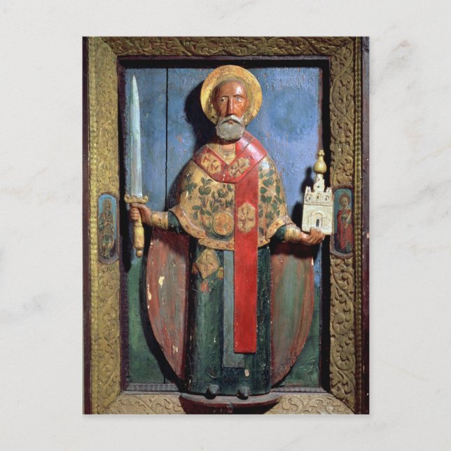 Carte Postale Saint Nicolas de Mozhaisk, Yaroslavl School (Devant)