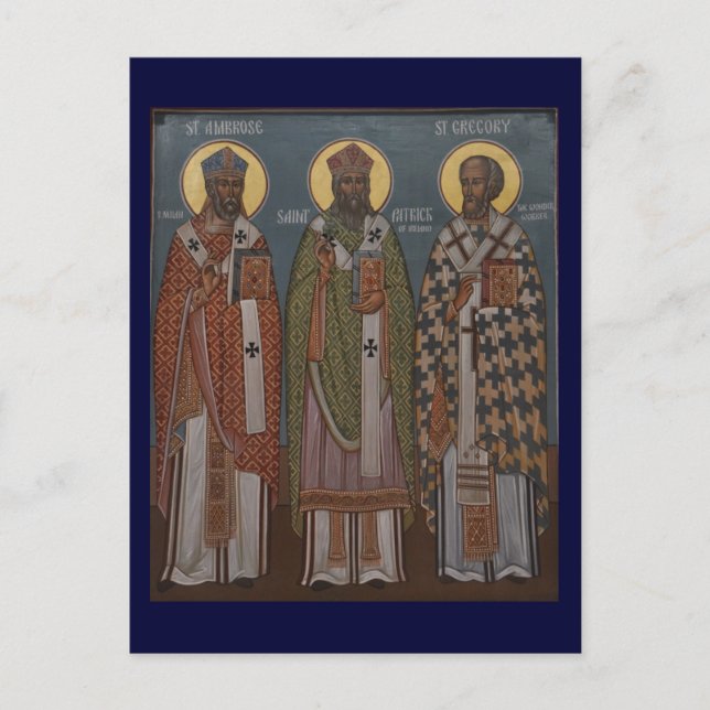 Carte Postale Saint Patrick (Devant)