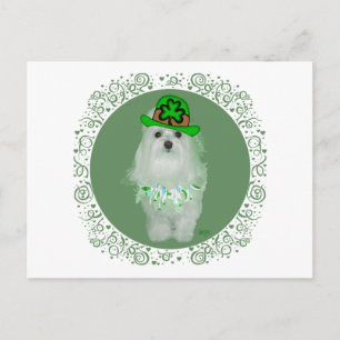 Carte Postale Saint-Patrick maltais
