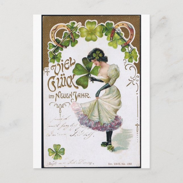 Carte Postale Saint Patrick's Day (Devant)
