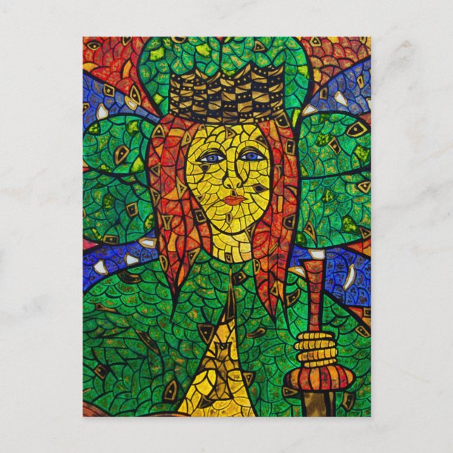 Carte Postale Saint Patron De La Dépression Et De L'Anxiété St D (Devant)