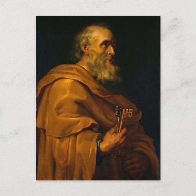 Carte Postale Saint Peter par Jusepe de Ribera (Devant)