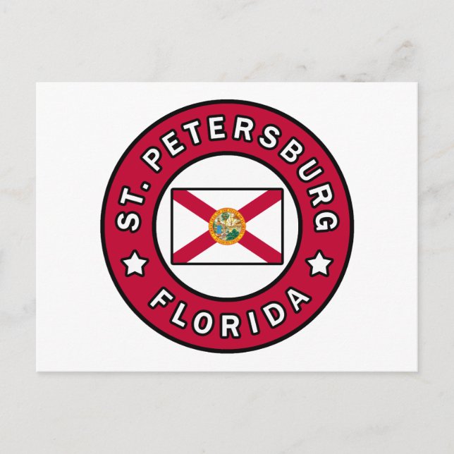 Carte Postale Saint-Pétersbourg, Floride (Devant)