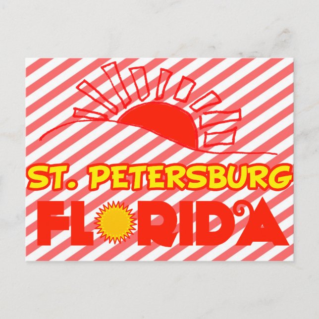 Carte Postale Saint-Pétersbourg, Floride (Devant)