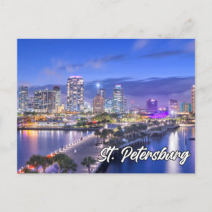Carte Postale Saint-Pétersbourg, Floride, États-Unis