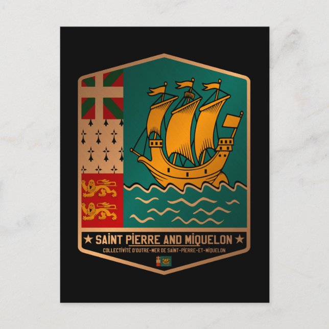 Carte Postale Saint Pierre et Miquelon (Devant)