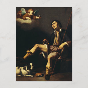 Carte Postale Saint Roch et l'Ange par Guy François